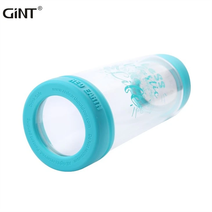 Wholesale Glass Water Bottle Kid Transparent Bottle Drink Juice Bottle Water